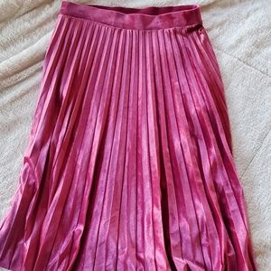 Velvet Pletted Skirt
